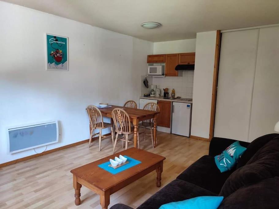 Samoens Residence Grand Tetras 4 Personnes Piscine Bagian luar foto